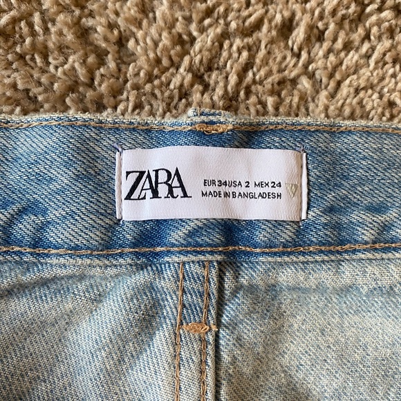 NWOT Zara straight leg jeans - Picture 5 of 8